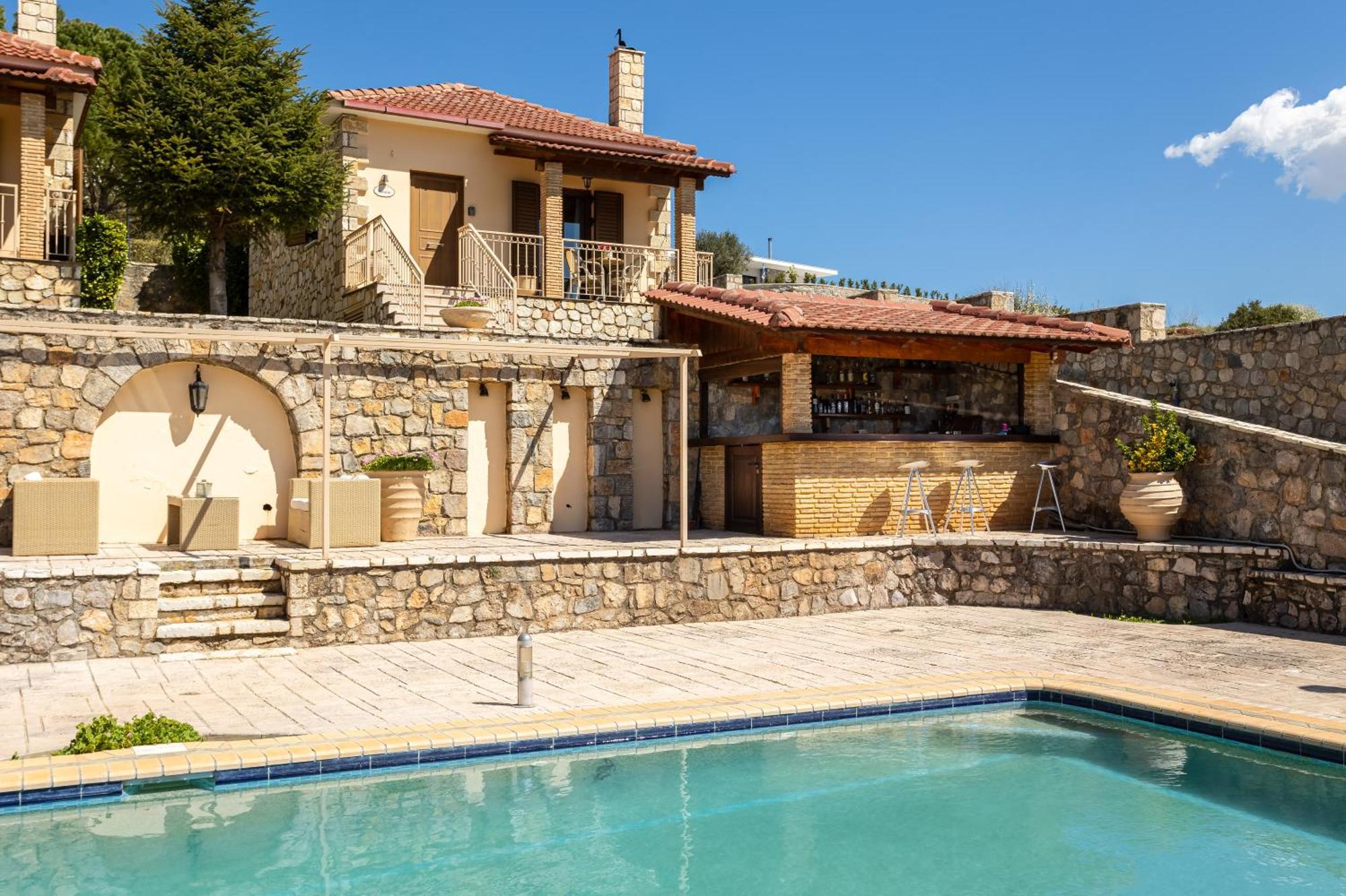Pleiades Studios All Season Gems - Korinthos Stone Retreats Kalianoi Exterior foto